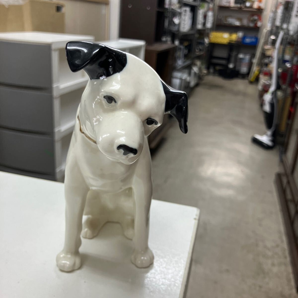 2504-3031 ビクター犬 置物 陶器 Victor 昭和レトロ 陶器製 2504-3031 ビクター犬 置物 陶器 Victor 昭和レトロ 陶器製