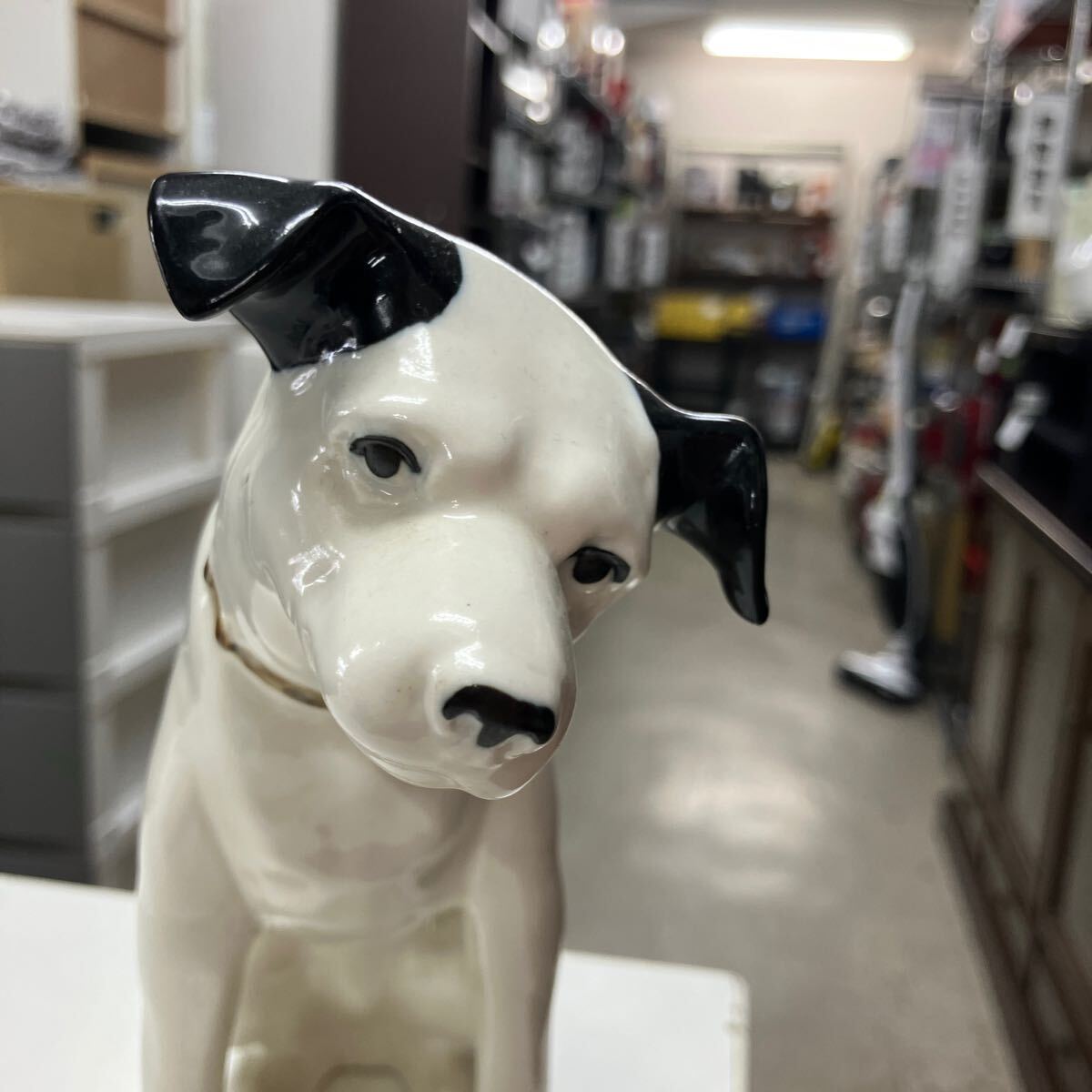2504-3031 ビクター犬 置物 陶器 Victor 昭和レトロ 陶器製 2504-3031 ビクター犬 置物 陶器 Victor 昭和レトロ 陶器製