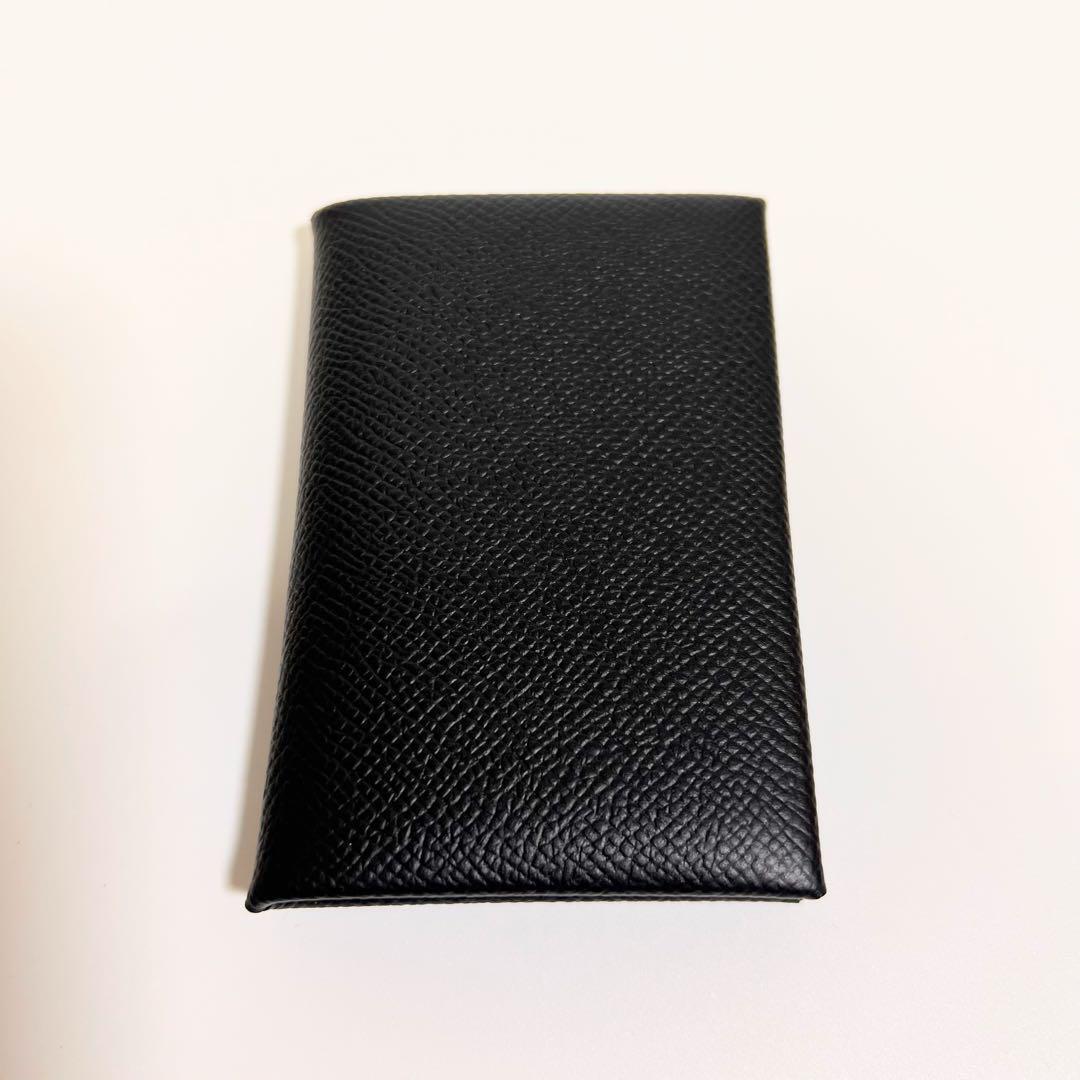 新品未使用 HERMES エルメス カルヴィ カードケース W刻印 2024 新品未使用 HERMES エルメス カルヴィ カードケース W刻印 2024