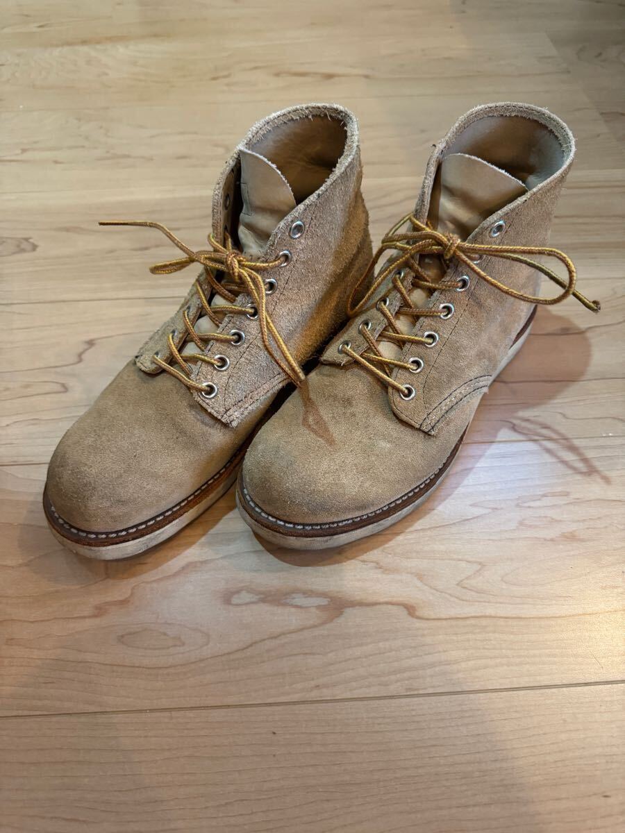 レッドウィング REDWING 8167 スウェード プレーントゥ 廃盤 レッドウィング REDWING 8167 スウェード プレーントゥ 廃盤
