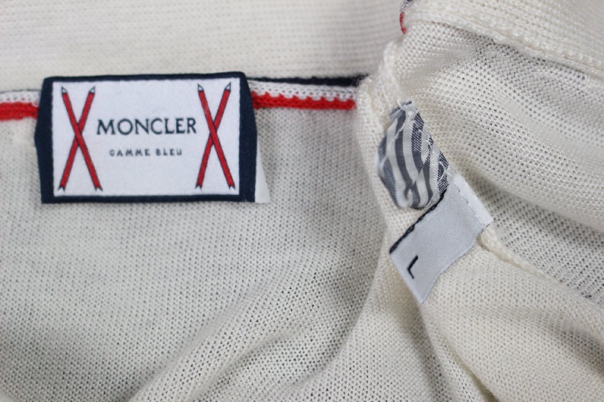 99 モンクレール ガムブルー MONCLER ワッペン カシミヤ 99 モンクレール ガムブルー MONCLER ワッペン カシミヤ