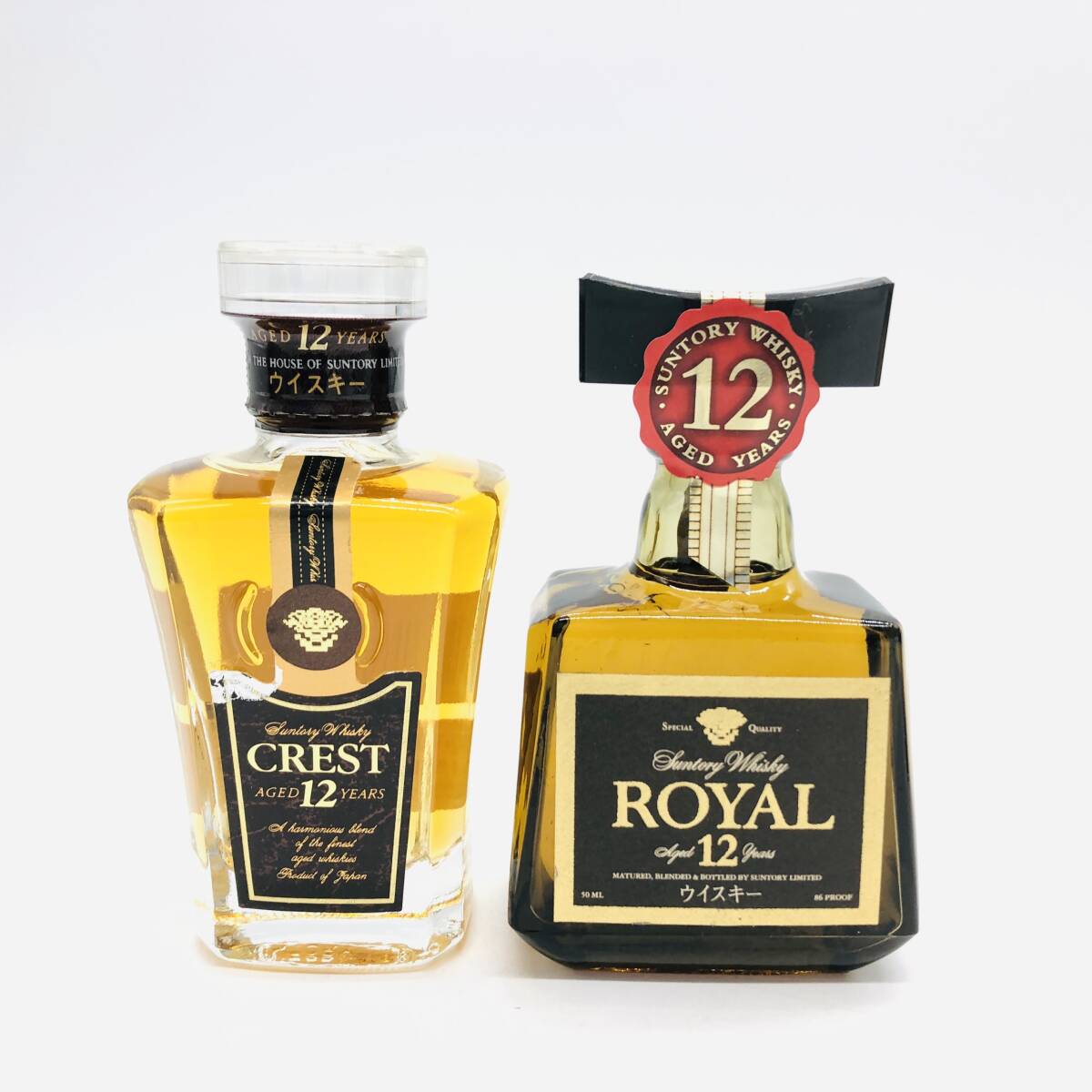 未開栓】【お酒】 SUNTORY サントリー ミニボトル 2本 セット 未開栓】【お酒】 SUNTORY サントリー ミニボトル 2本 セット