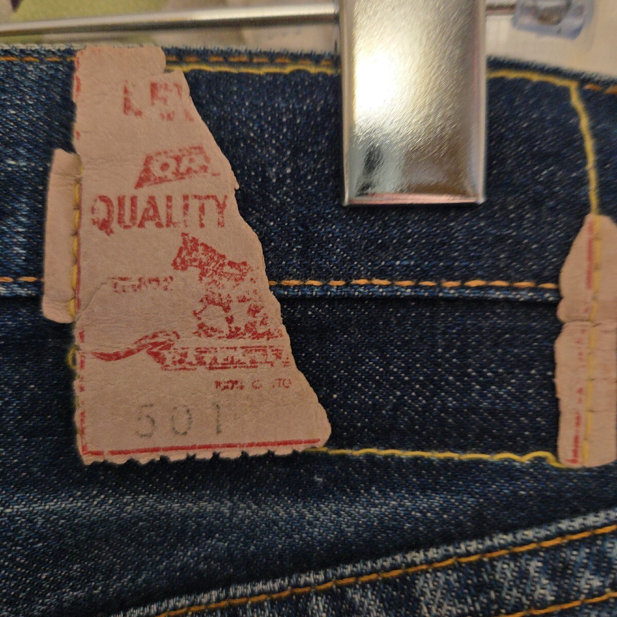 Levi's 501 BIGE オリジナル ヴィンテージ W28 L29 デニム Levi's 501 BIGE オリジナル ヴィンテージ W28 L29 デニム