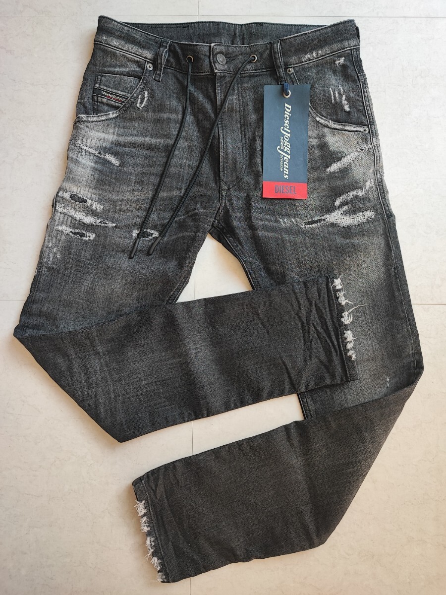 極美品 W30 DIESEL ジョグ ジーンズ デニム KROOLEYJOGG 極美品 W30 DIESEL ジョグ ジーンズ デニム KROOLEYJOGG