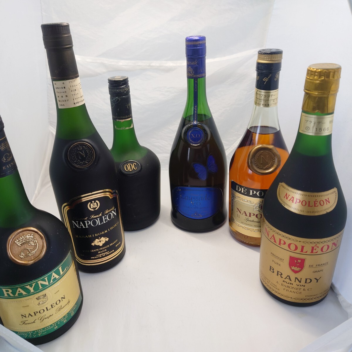 6本セット ブランデー ナポレオン XO RAYNAL MAJOR OTARD 6本セット ブランデー ナポレオン XO RAYNAL MAJOR OTARD
