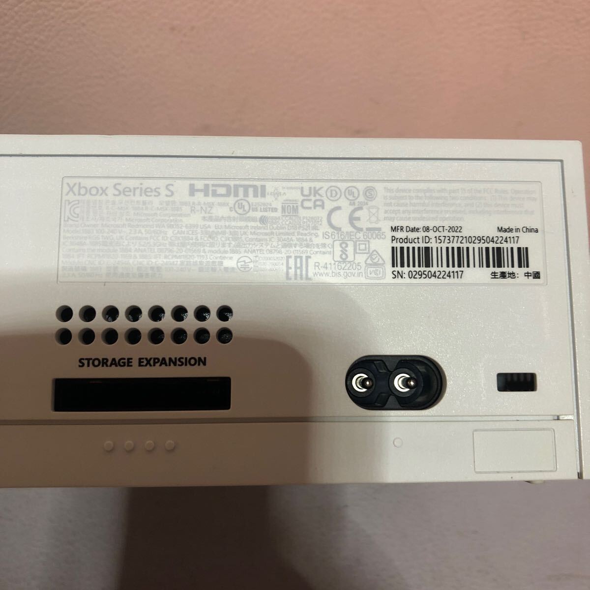 Xbox Series S ゲーム機 本体のみ 動作未確認 未チェック Xbox Series S ゲーム機 本体のみ 動作未確認 未チェック