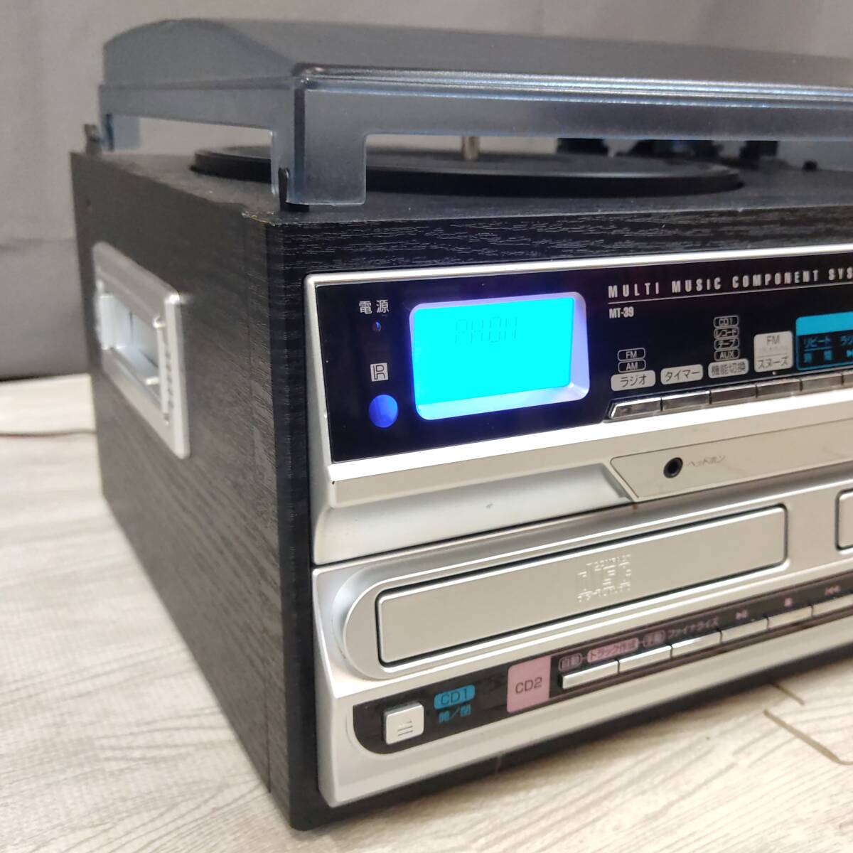 レコード/カセット/CD/AUX/ラジオ マルチミュージックコンポ MT レコード/カセット/CD/AUX/ラジオ マルチミュージックコンポ MT