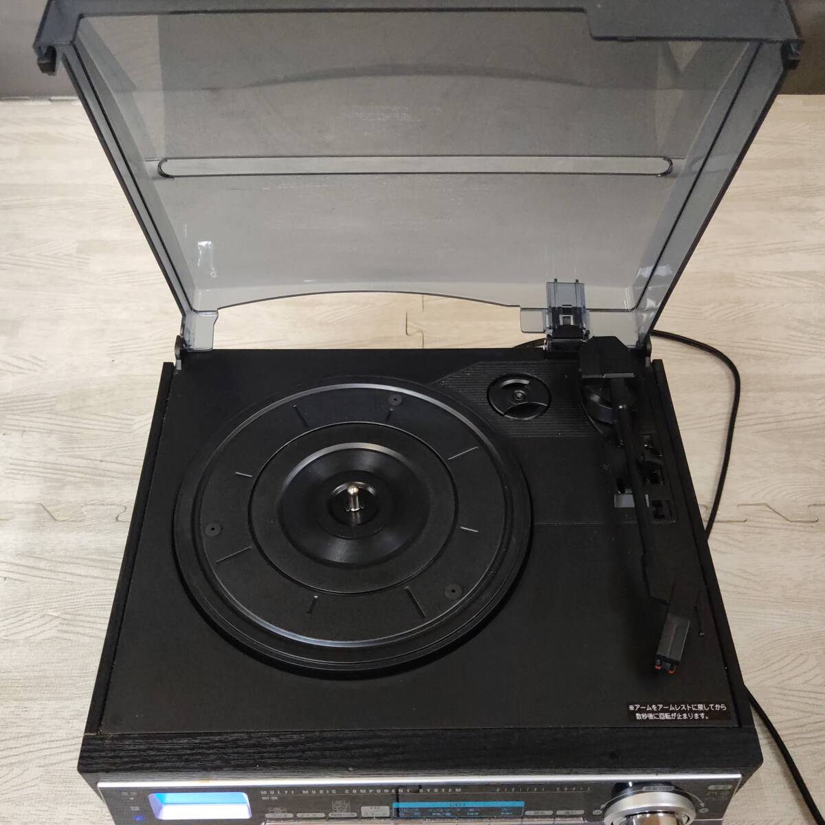 レコード/カセット/CD/AUX/ラジオ マルチミュージックコンポ MT レコード/カセット/CD/AUX/ラジオ マルチミュージックコンポ MT