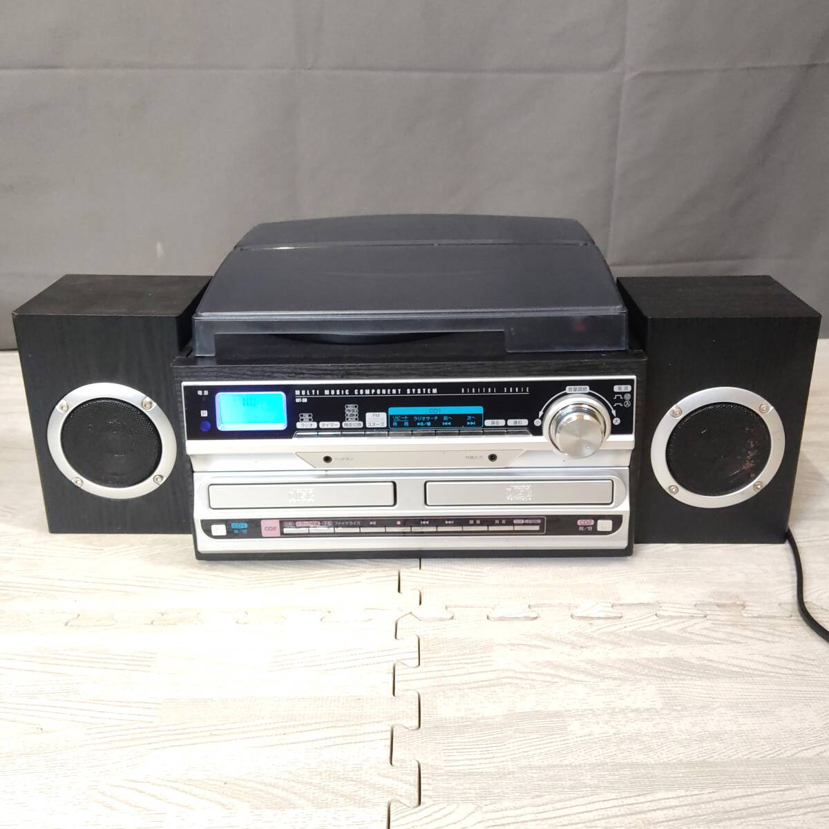 レコード/カセット/CD/AUX/ラジオ マルチミュージックコンポ MT レコード/カセット/CD/AUX/ラジオ マルチミュージックコンポ MT