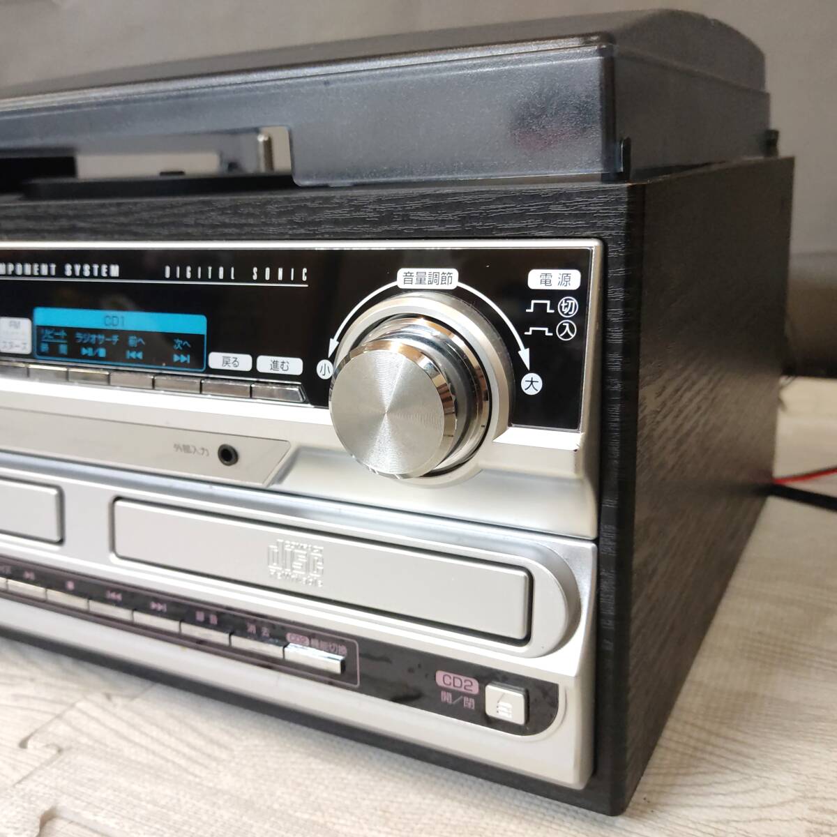 レコード/カセット/CD/AUX/ラジオ マルチミュージックコンポ MT レコード/カセット/CD/AUX/ラジオ マルチミュージックコンポ MT