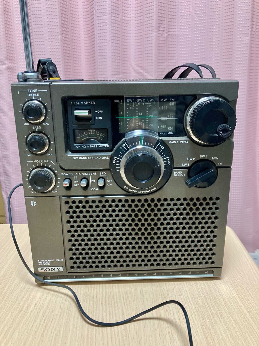 SONY ソニー ICF-5900 スカイセンサー 5バンドマルチバンド SONY ソニー ICF-5900 スカイセンサー 5バンドマルチバンド