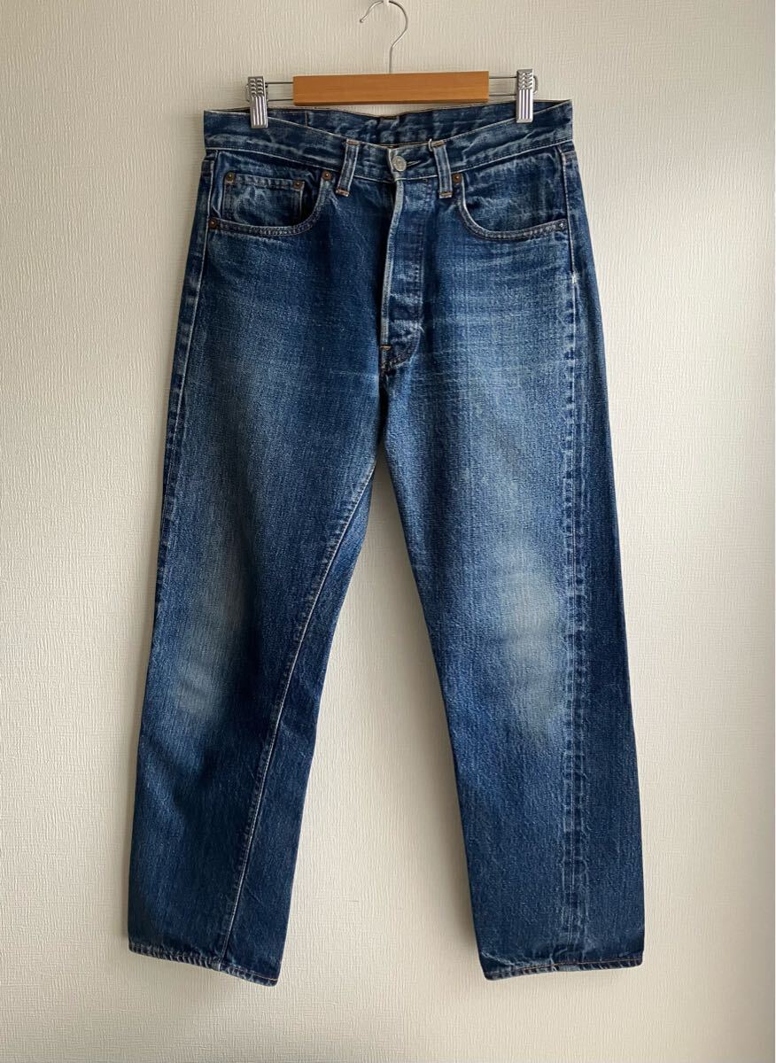 70s Levis 501 66前期 デニムパンツ W30 ボタン裏6 USA製 70s Levis 501 66前期 デニムパンツ W30 ボタン裏6 USA製