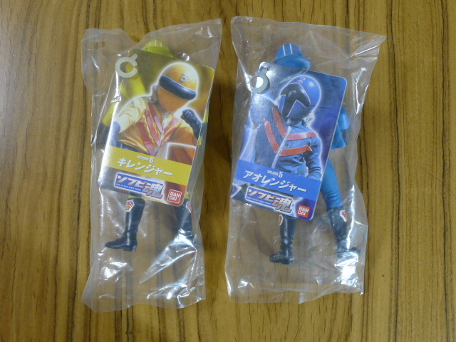 ☆ ソフビ魂 ゴレンジャーセット ☆ スーパー戦隊ロボ ☆ ソフビ魂 ゴレンジャーセット ☆ スーパー戦隊ロボ