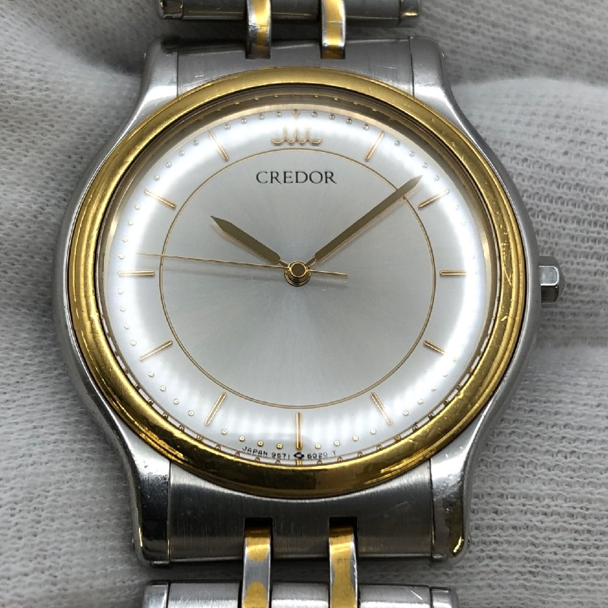 1円~/SEIKO/セイコー/CREDOR/クレドール/9571-6020/3針/コンビ 1円~/SEIKO/セイコー/CREDOR/クレドール/9571-6020/3針/コンビ