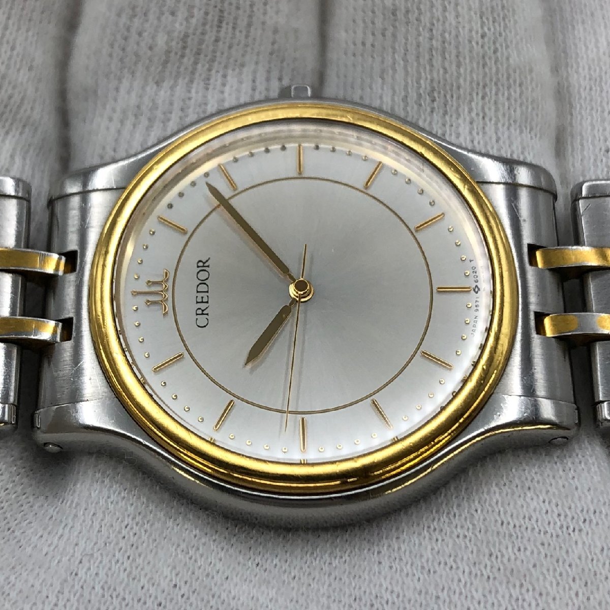 1円~/SEIKO/セイコー/CREDOR/クレドール/9571-6020/3針/コンビ 1円~/SEIKO/セイコー/CREDOR/クレドール/9571-6020/3針/コンビ