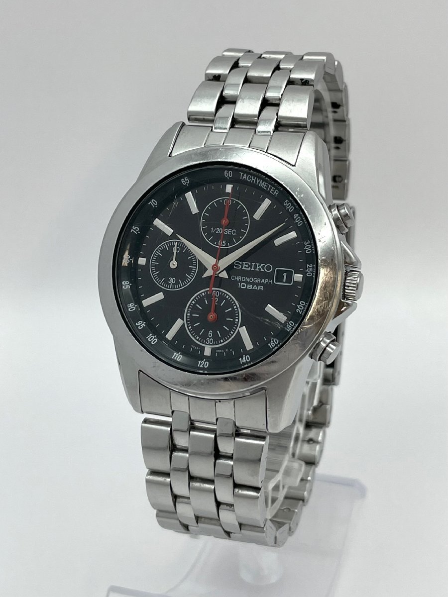 SEIKO/セイコー/クロノグラフ/7T92-0LH0/デイト/黒文字盤 SEIKO/セイコー/クロノグラフ/7T92-0LH0/デイト/黒文字盤