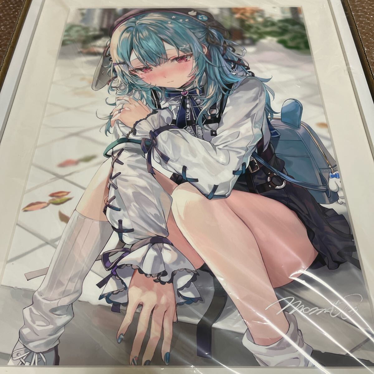 ももこ先生】直筆サイン入りA3複製原画・Moment2 さしみねこ屋 ももこ先生】直筆サイン入りA3複製原画・Moment2 さしみねこ屋