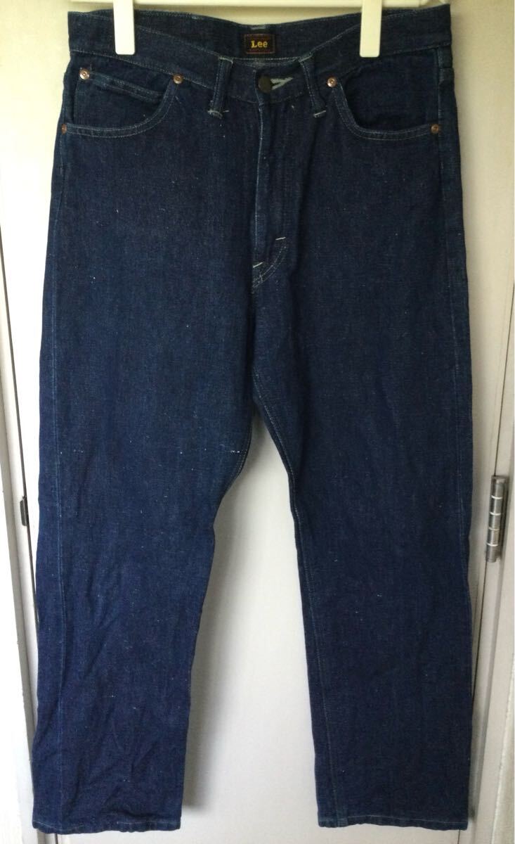 激レア美品◎50'sリーLee 101Z センター緑タグ緑ミミW31ジーンズ日本制復(fù)刻/検リアルマッコイズWAREHOUSE大麻草Lee101Bサイド黃タグUSA制