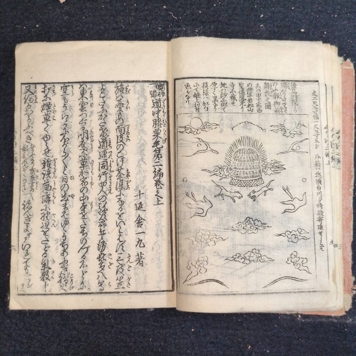 滑稽 絵入【 奥羽道中膝栗毛 2編 上中下 3冊揃 】弘化5年 十返舎 滑稽 絵入【 奥羽道中膝栗毛 2編 上中下 3冊揃 】弘化5年 十返舎