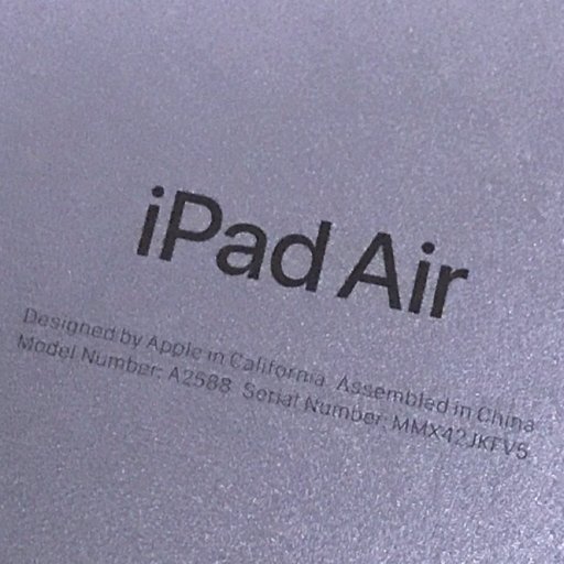 1円 Apple iPad Air 第5世代 Wi-Fiモデル 64GB パープル MME23J 1円 Apple iPad Air 第5世代 Wi-Fiモデル 64GB パープル MME23J
