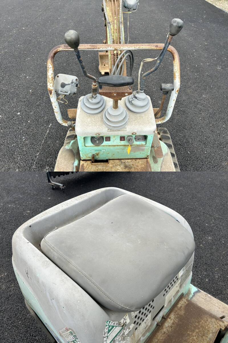 岩手発!! コベルコ KOBELCO 小型バックホー SK007-2 1,987h 前後 岩手発!! コベルコ KOBELCO 小型バックホー SK007-2 1,987h 前後