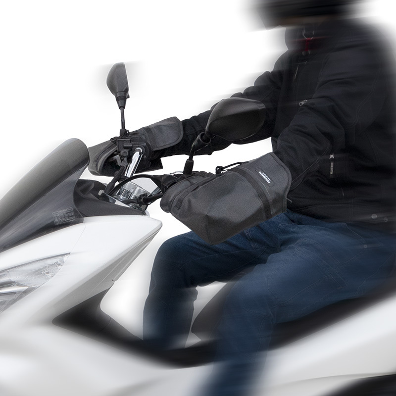 MARUTO(マルト) ウインドガードハンドルカバー ブラウン F1-WG-01 バイク_画像3