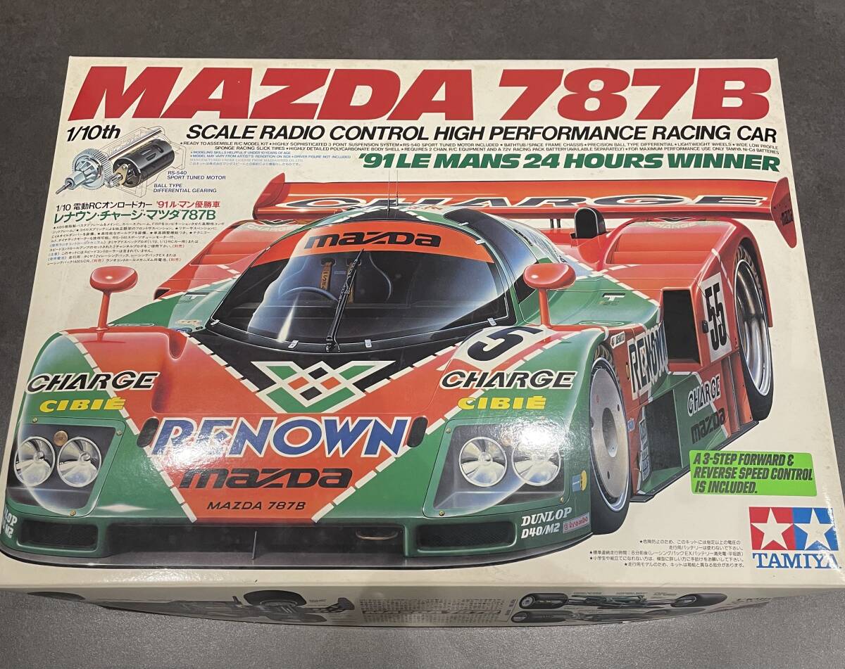 Yahoo!オークション - タミヤ 1/10 電動 RC マツダ787B 特別企画 Yahoo!オークション - タミヤ 1/10 電動 RC マツダ787B 特別企画