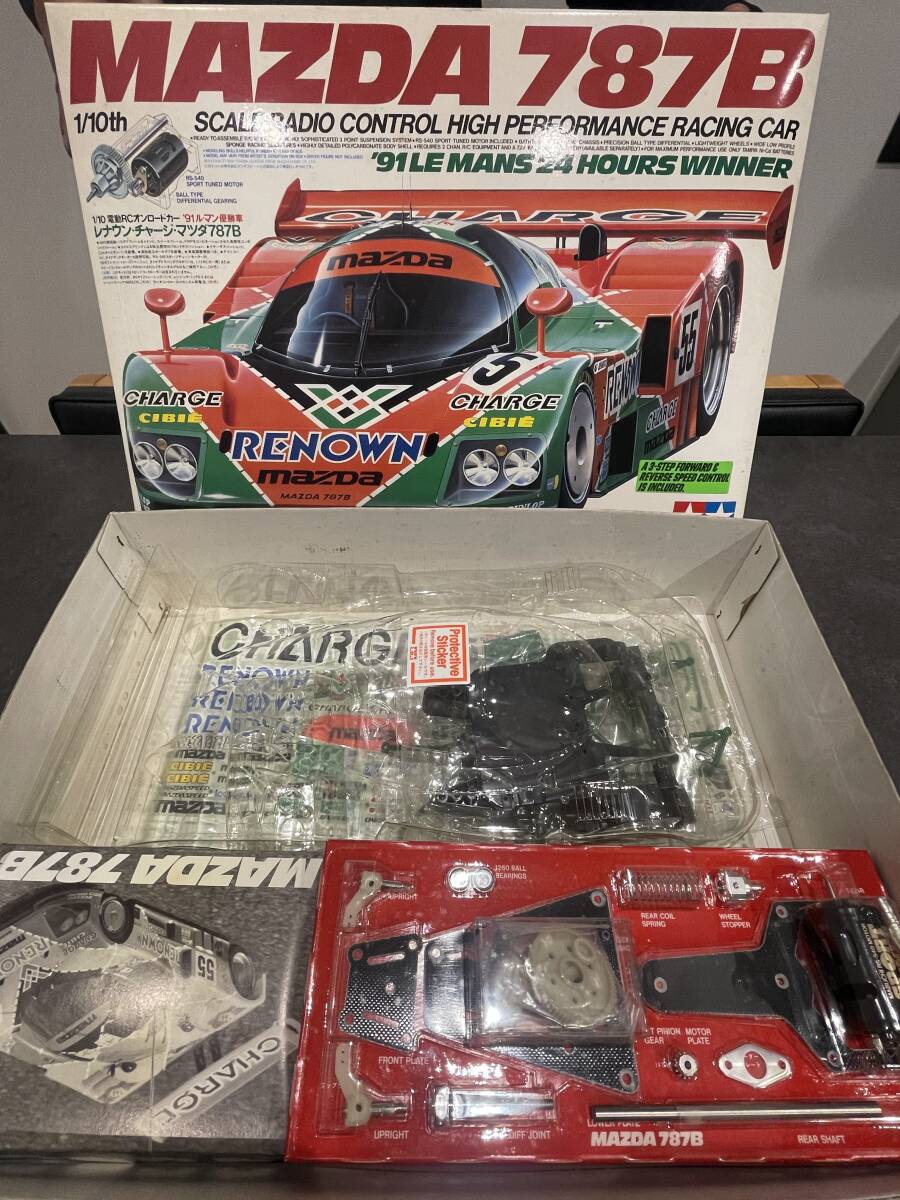 タミヤ 1/10 電動 RC マツダ787B 特別企画品 新品 未組立 TAMIYA タミヤ 1/10 電動 RC マツダ787B 特別企画品 新品 未組立 TAMIYA
