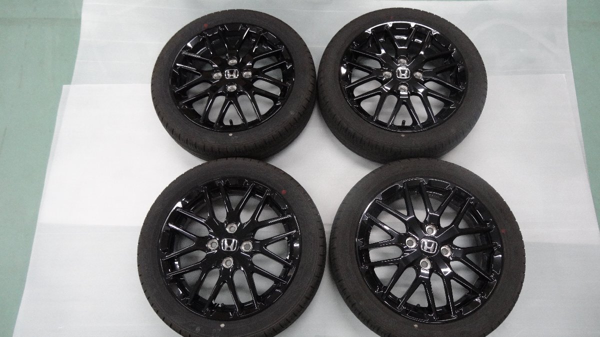 ホンダ n-one JG3 RS 15インチ 純正ブラックアルミホイールセット Yahoo!オークション - ホンダ N-ONE RS JG3 純正アルミ 15インチ