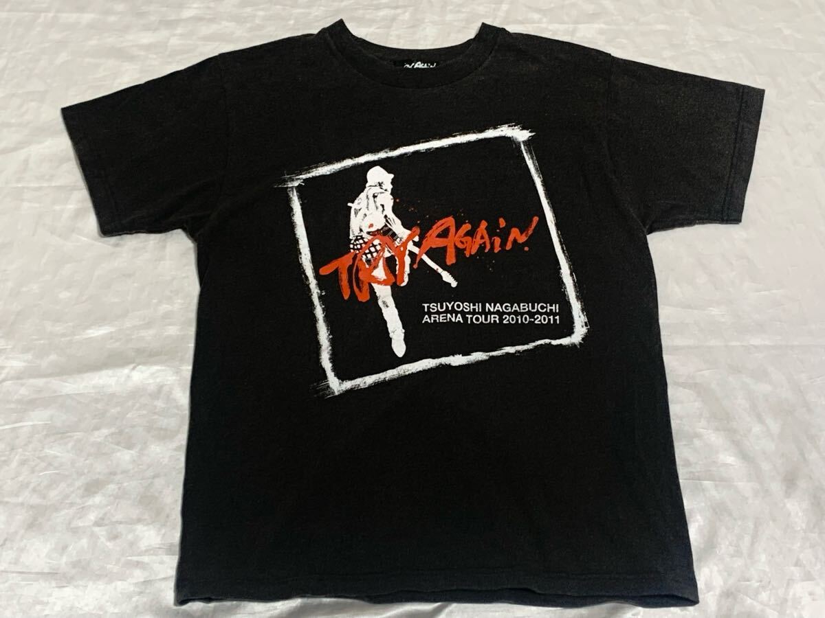 長渕剛 トライアゲイン ライブツアー公式半袖Tシャツ M 長渕剛 トライアゲイン ライブツアー公式半袖Tシャツ M