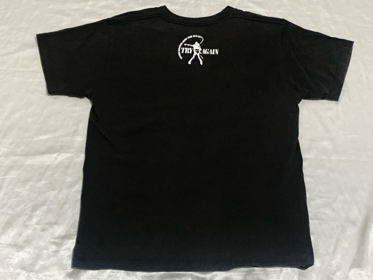 長渕剛 トライアゲイン ライブツアー公式半袖Tシャツ M 長渕剛 トライアゲイン ライブツアー公式半袖Tシャツ M