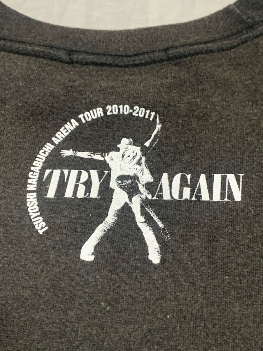 長渕剛 トライアゲイン ライブツアー公式半袖Tシャツ M 長渕剛 トライアゲイン ライブツアー公式半袖Tシャツ M