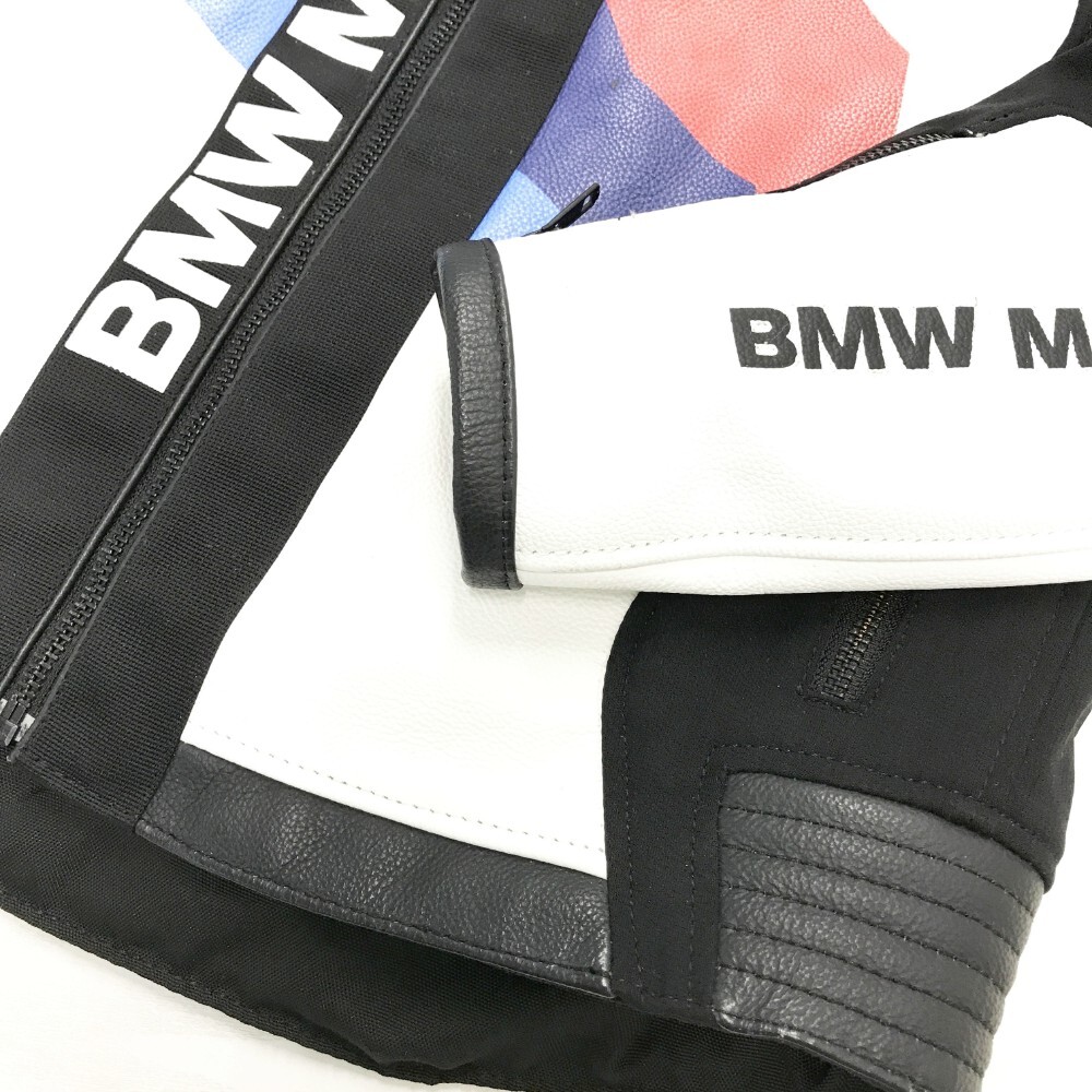 BMW ビーエムダブリュー Downforce ダウンフォース レザー ジャケット ホワイト系 48 [240101413195] バイクウェア メンズ