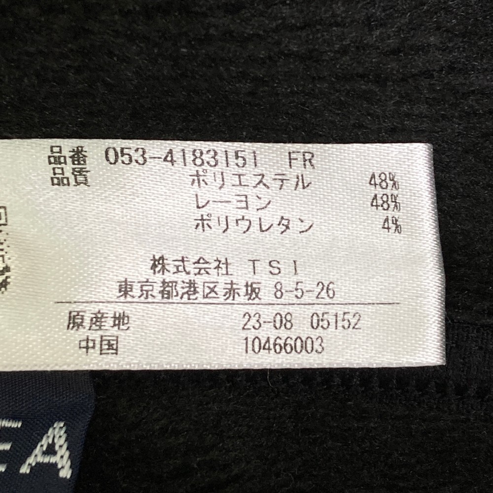 PEARLY GATES パーリーゲイツ 2024年モデル 里フリース レギンスパンツ ブラック系 FR [240101322528] ゴルフウェア レディース
