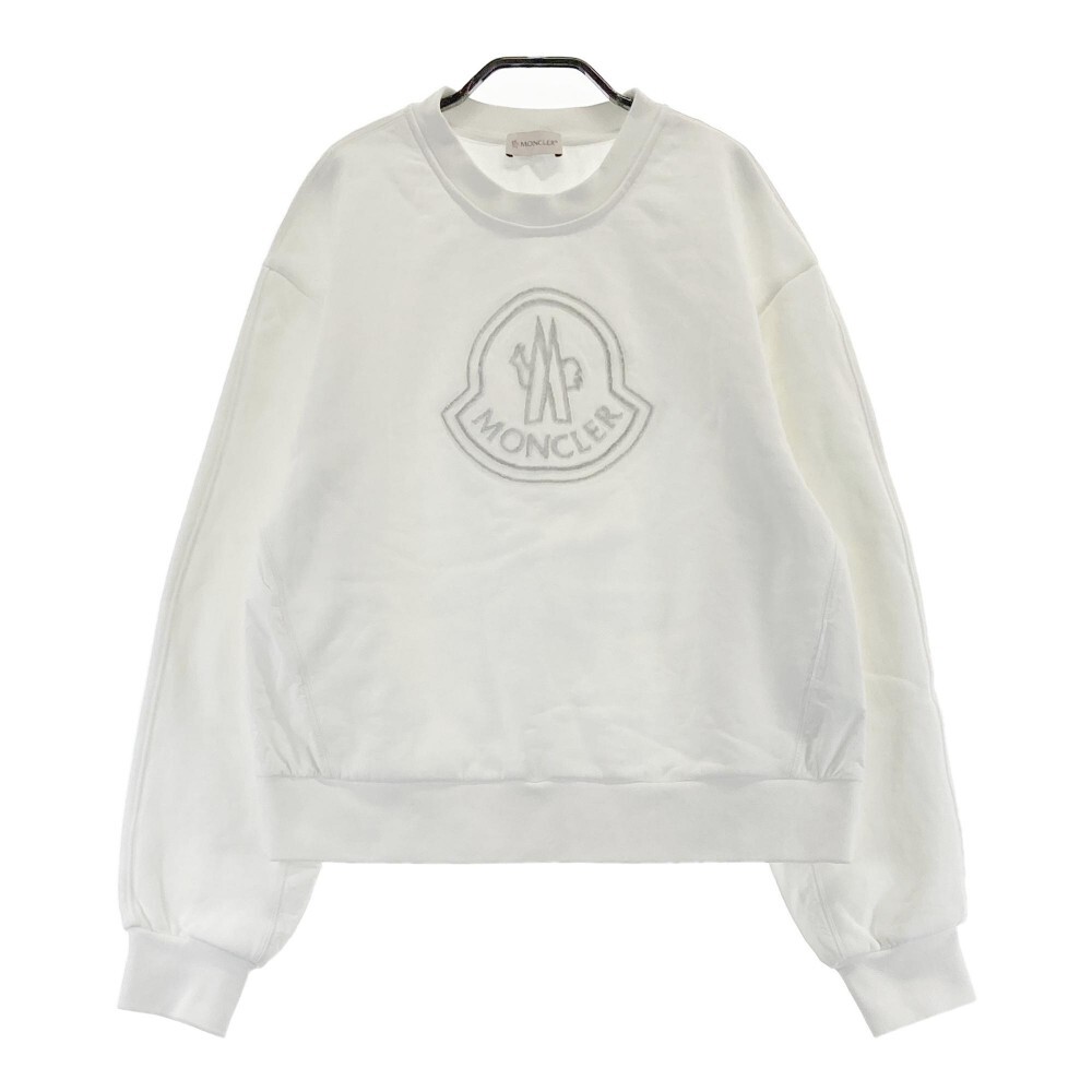 MONCLER モンクレール H20938G00028 スウェット ホワイト系 S [240101326523] レディース