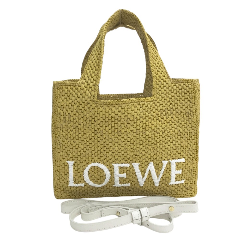 LOEWE トートバッグ 2WAY a685b59x01 LOEWE ロエベ A685B59X01 フォントトート スモール 2WAYバッグ