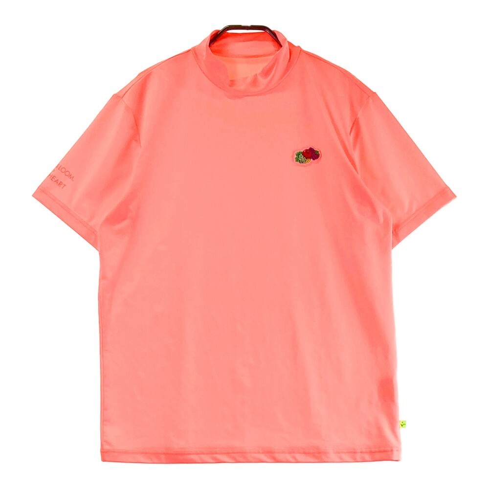 VIVA HEART ビバハート ×Fruit of the Loom ハイネック 半袖Tシャツ オレンジ系 50 [240101423990] ゴルフウェア メンズ_画像1