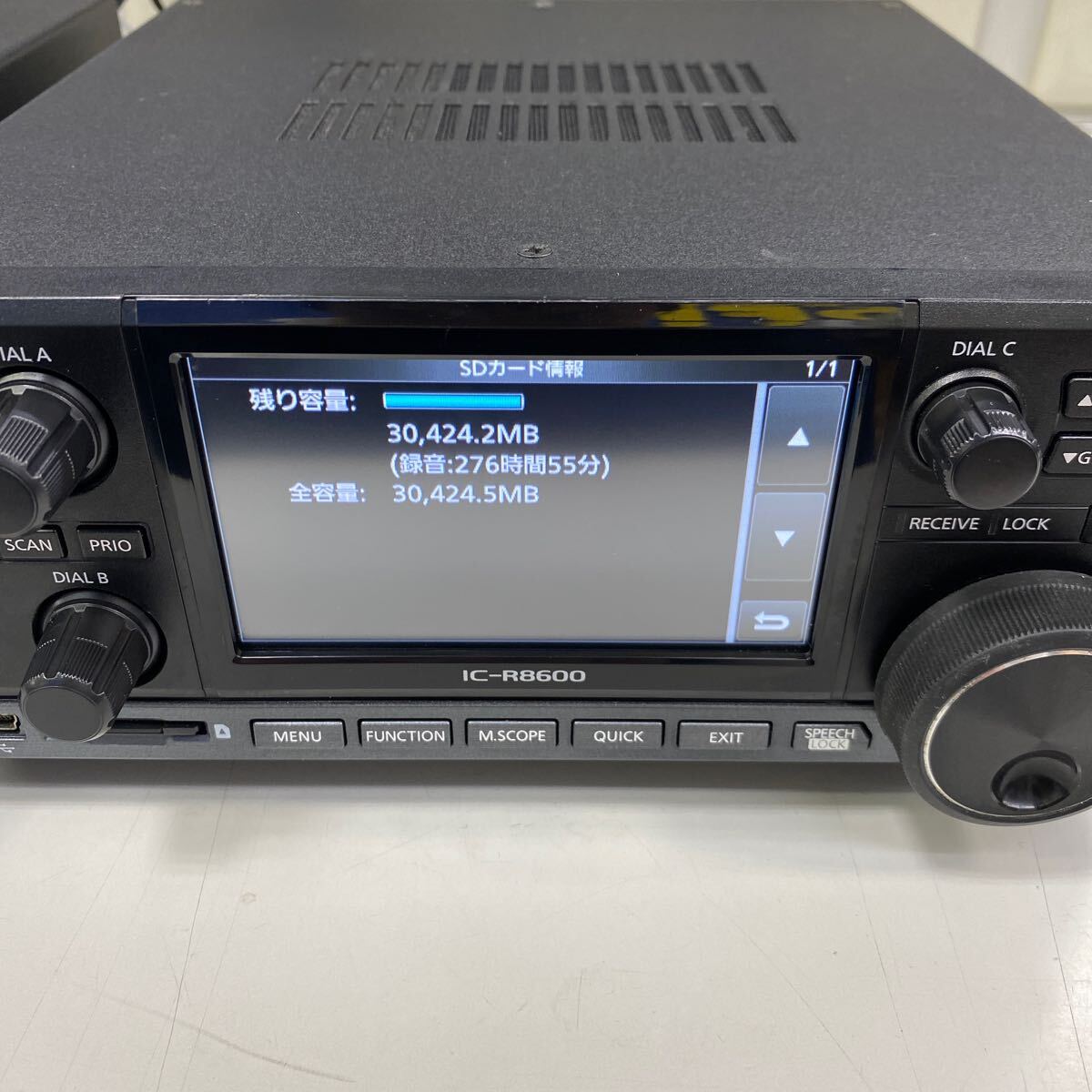 iCOM アマチュア無線機 IC-R8600 SP-39AD セット(受信機)|売買 iCOM アマチュア無線機 IC-R8600 SP-39AD セット(受信機)|売買