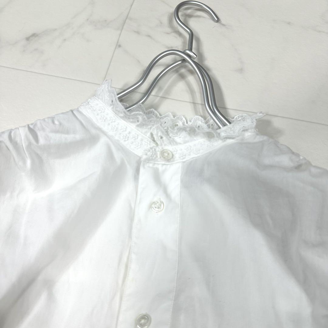 美品】POLO RALPH LAUREN ポロラルフローレン ブラウス フリル 美品】POLO RALPH LAUREN ポロラルフローレン ブラウス フリル