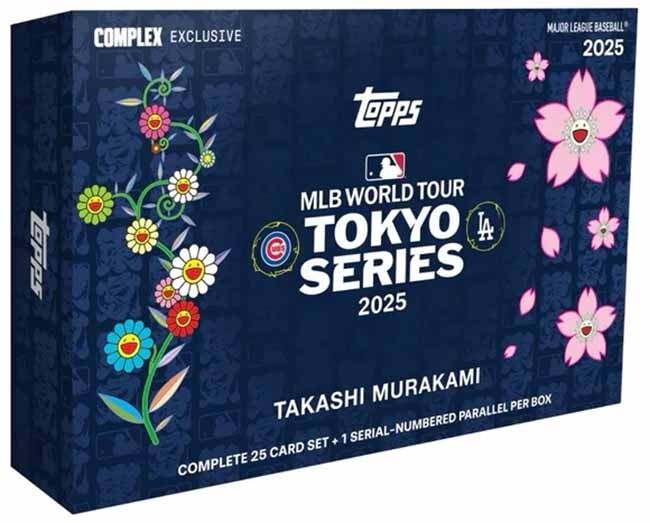 新品未開封】村上隆 2025 Topps Takashi Murakami + MLB World 新品未開封】村上隆 2025 Topps Takashi Murakami + MLB World