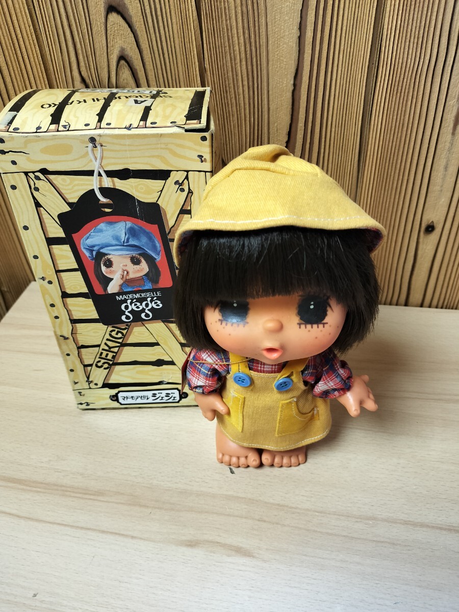 ☆ 昭和レトロ セキグチ マドモアゼルジェジェ ソフビ 人形 ☆ 昭和レトロ セキグチ マドモアゼルジェジェ ソフビ 人形