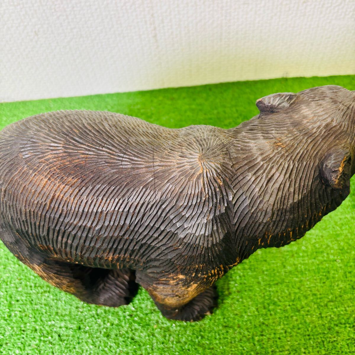 a500 茂木多喜治 木彫り 熊 北海道 八雲 北雪之作在銘 伝統工芸 a500 茂木多喜治 木彫り 熊 北海道 八雲 北雪之作在銘 伝統工芸