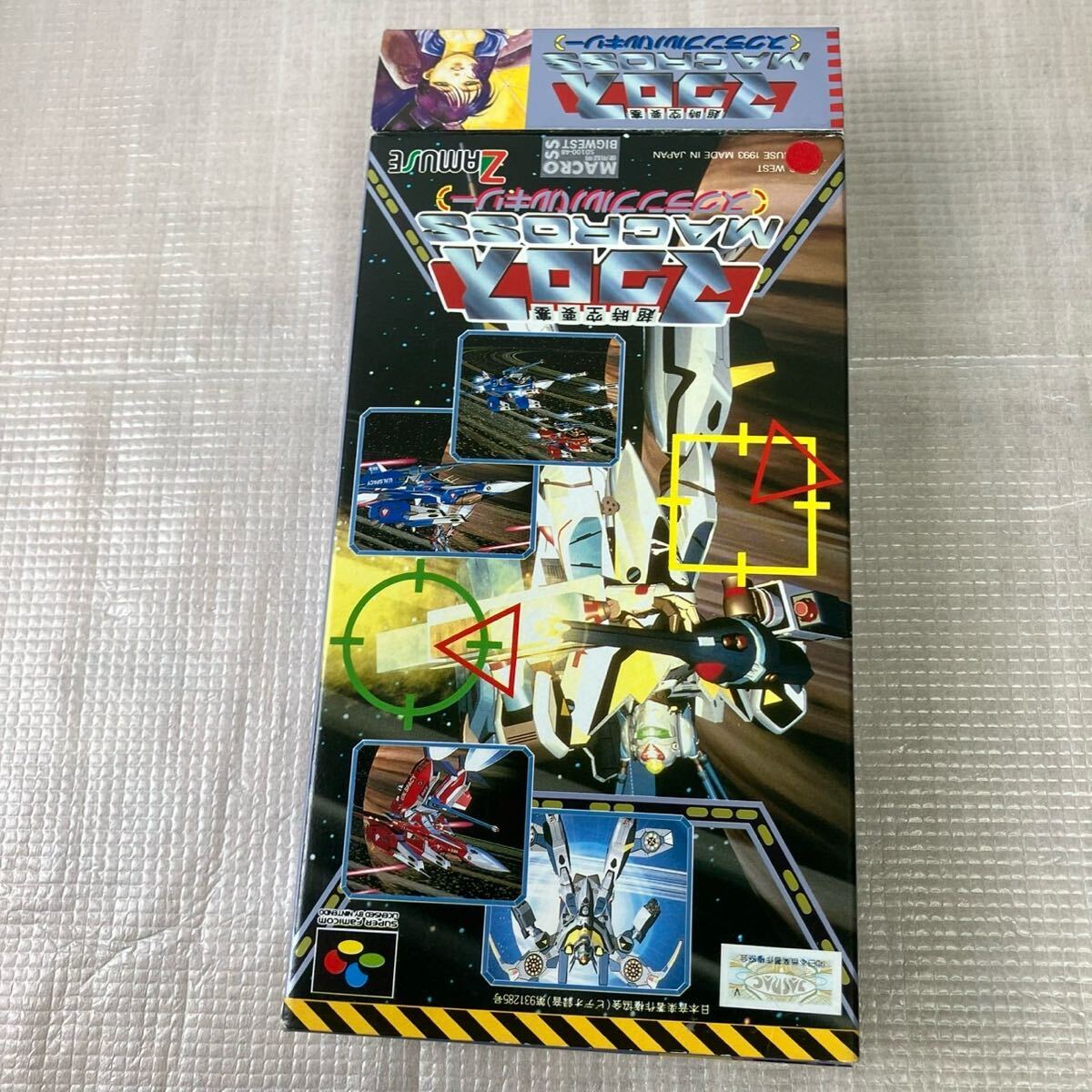 a25040103cp］ゲーム スーパーファミコン 超時空要塞マクロス