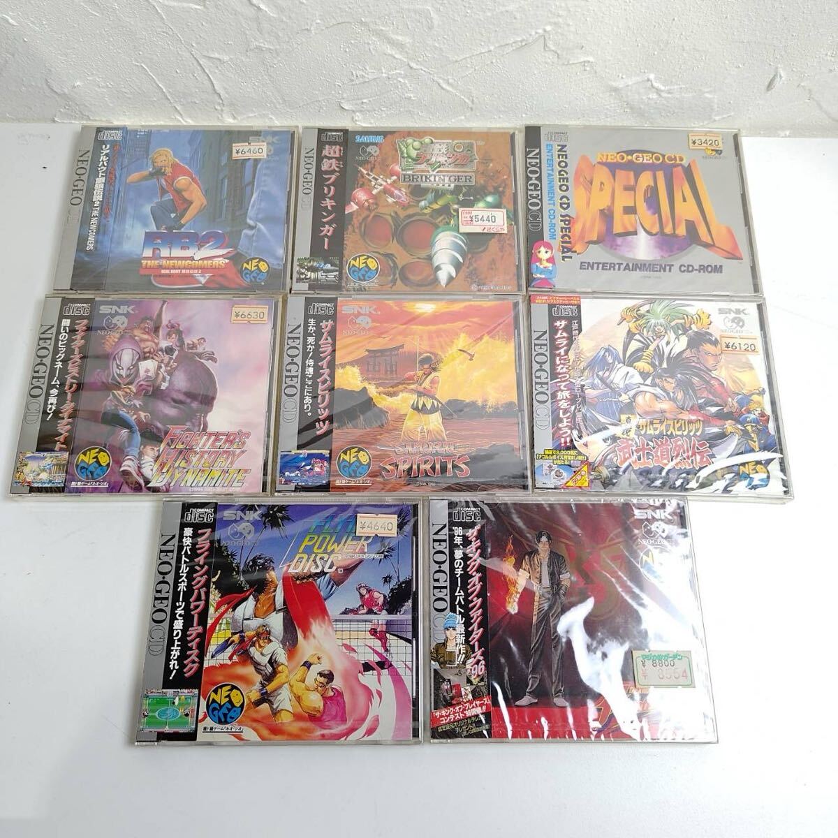 g25040082】 動作未確認 未開封品 ネオジオCD まとめ
