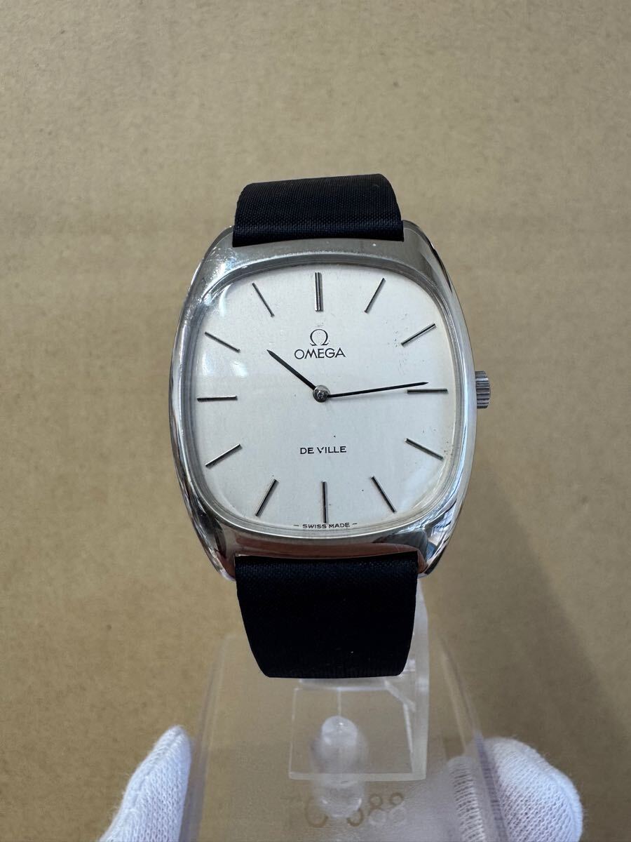 稼働品】OMEGA オメガ DE VILLE デビル 腕時計 6215 111.0139 稼働品】OMEGA オメガ DE VILLE デビル 腕時計 6215 111.0139