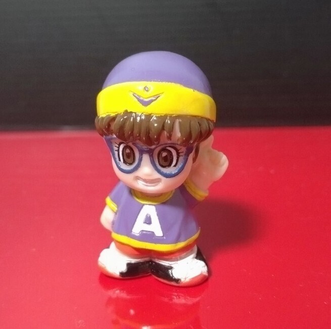 専門ショップ Dr.スランプアラレちゃんソフビ指人形 アラレちゃん 昭和レトロ ソフビ