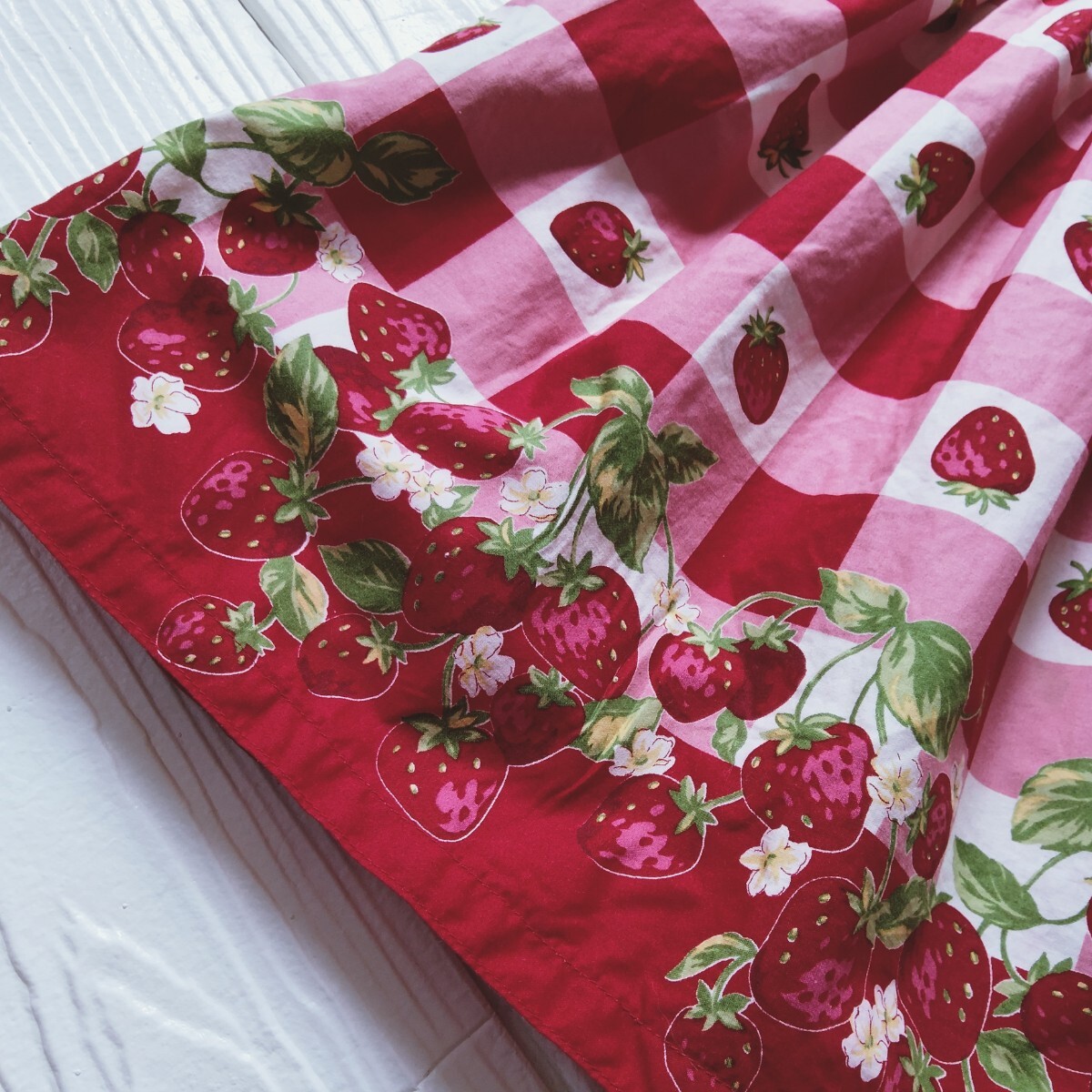 ShirleyTemple シャーリーテンプル ブロックいちご ワンピース ShirleyTemple シャーリーテンプル ブロックいちご ワンピース