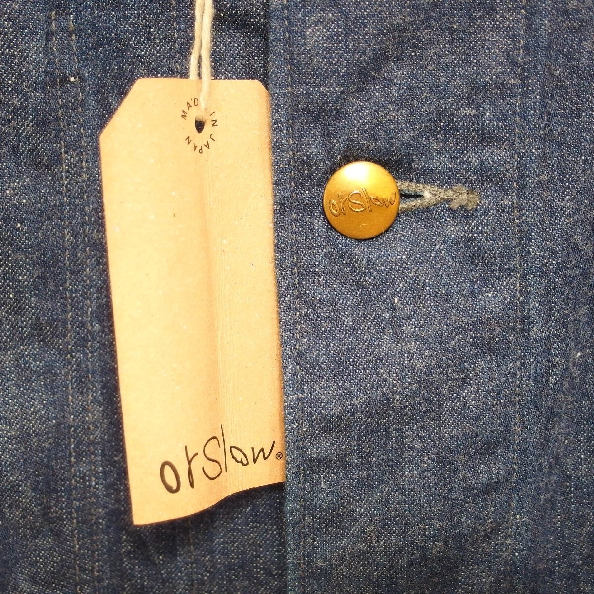 orSlow◇オアスロウ デニム カバーオール ジャケット orSlow◇オアスロウ デニム カバーオール ジャケット