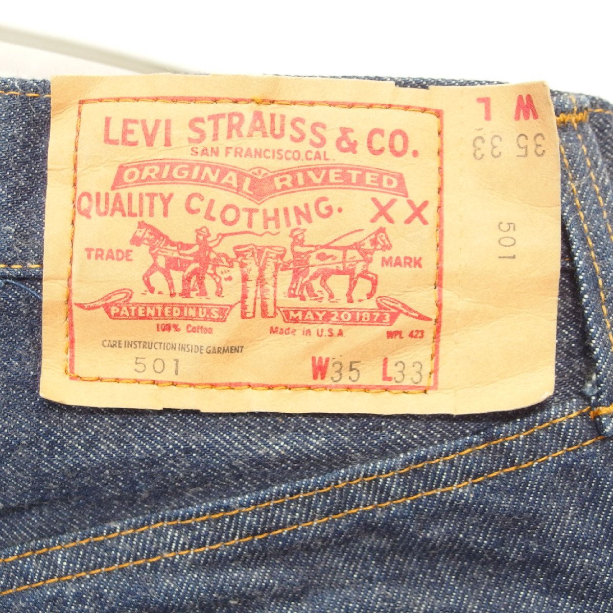 Levi's◇リーバイス ジーンズ デニム【Levi's 501 66後期 Levi's◇リーバイス ジーンズ デニム【Levi's 501 66後期