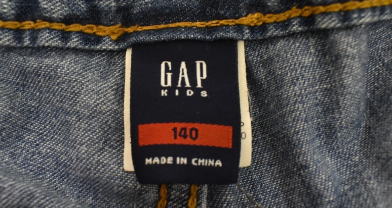 GAP 子供用　ハーフデニムパンツ サイズ140　ブルー